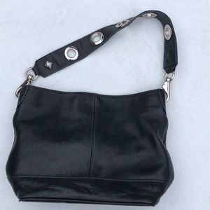 Tignanello Black Leather purse